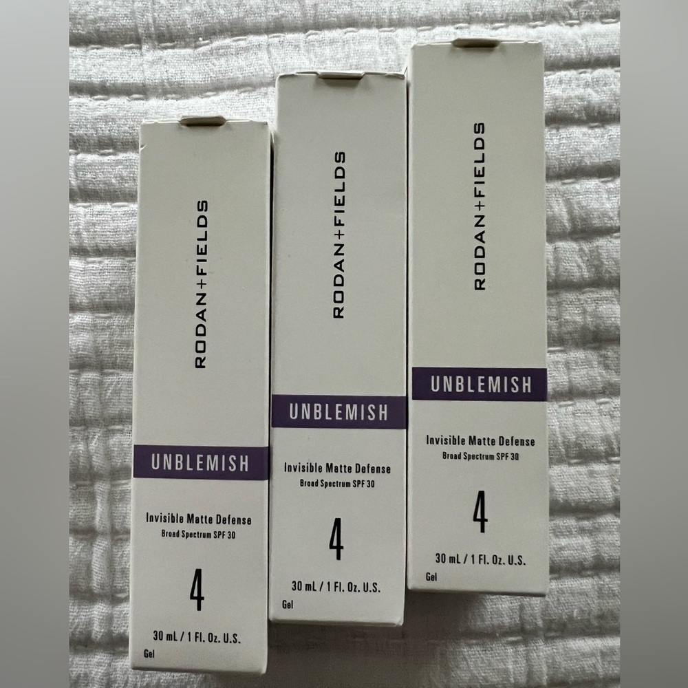 RODAN + FIELDS, NIB, Unblemish Invisible Matte (x3)